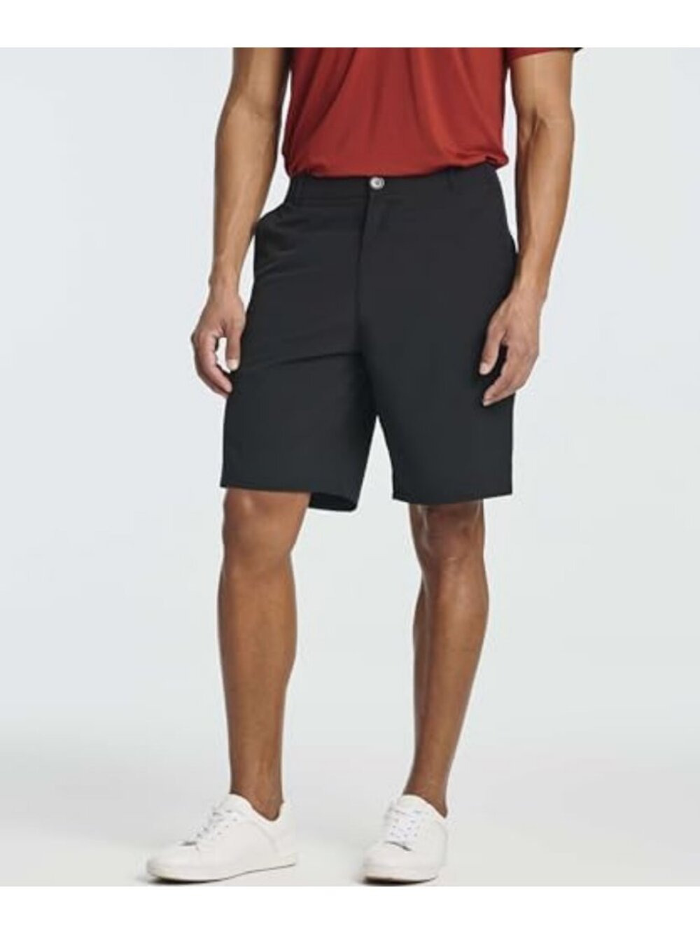 Men's 9" Stretch Golf Shorts - 3 Pack, Casual Flat Front Shorts with Pockets - Picture 2 of 6
